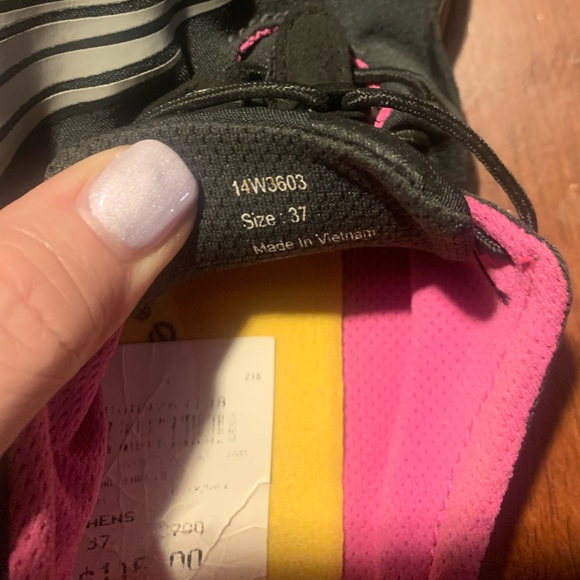 Womens Vibram KMD Sport LS Running Shoes/Black/Grey/Pink size 37. - Picture 4 of 5